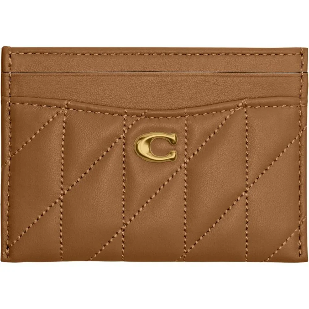 Quilted Pillow Leather Essential Card Case